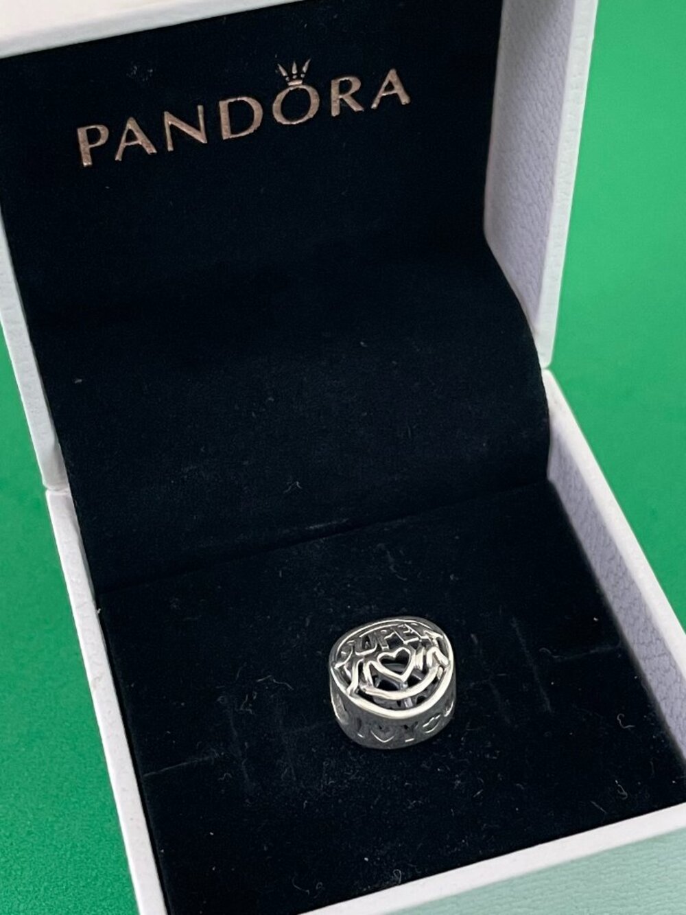 Authentic Pandora My Hero Supermom Charm